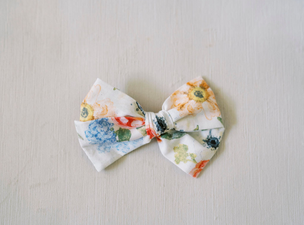 Painted Floral Bow Midi