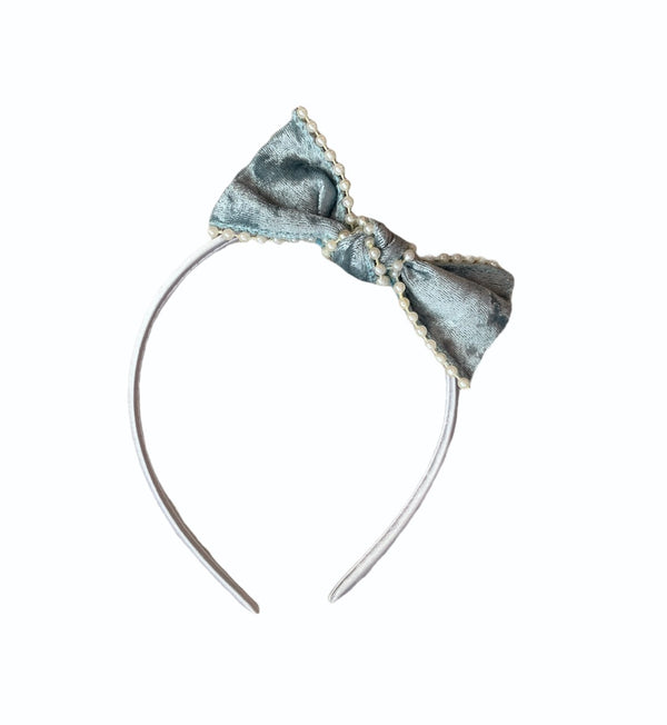 Pearl Bow Headband