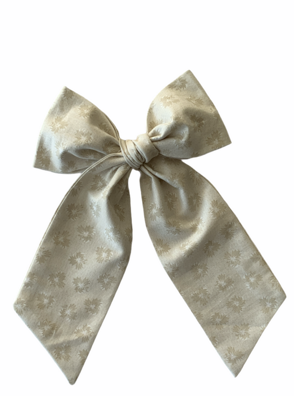 Speckled Flowers Bow