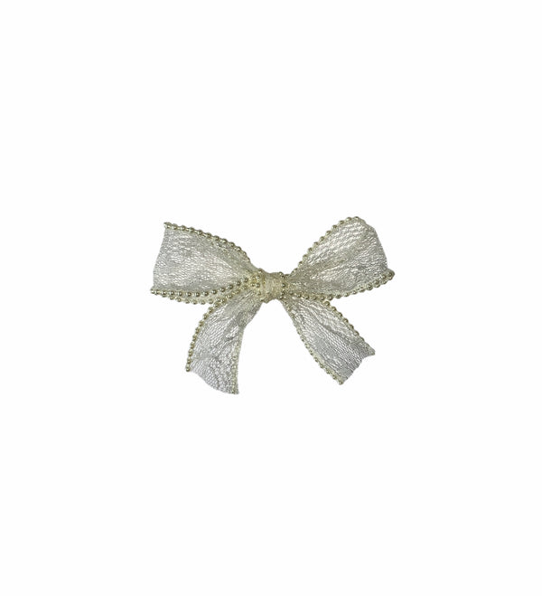 Pearl Ivory Ballerina Bow