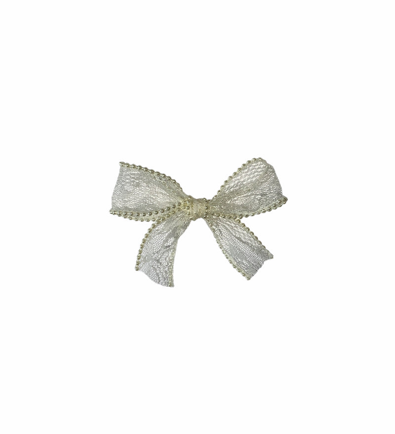 Pearl Ivory Ballerina Bow