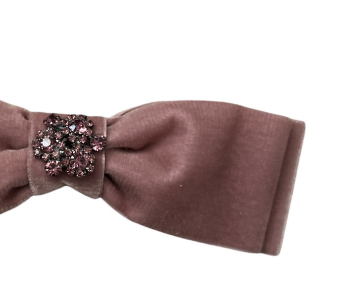 Dusty Pink Embellished Clip