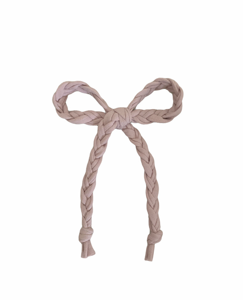 Pink Cotton Ballet Bow