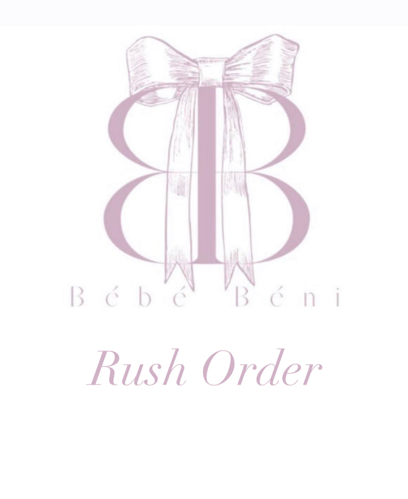 A Rush Order