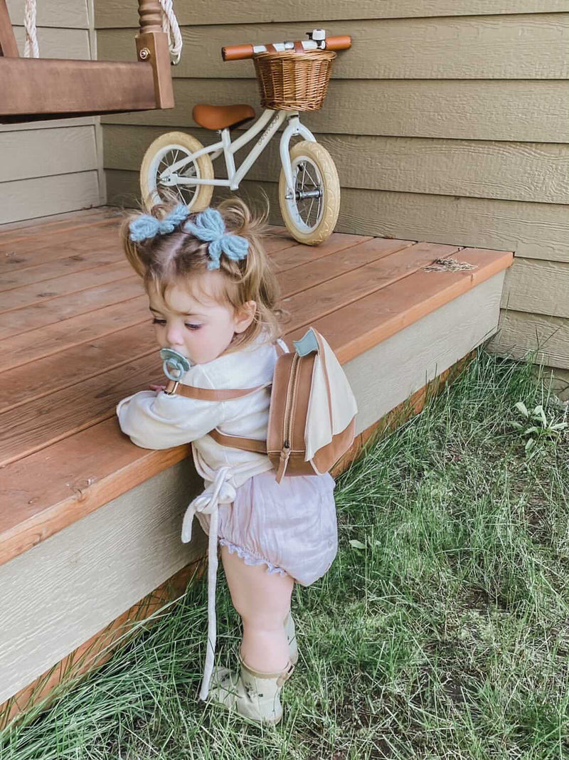 Baby Blue Fuzz Bow(s)