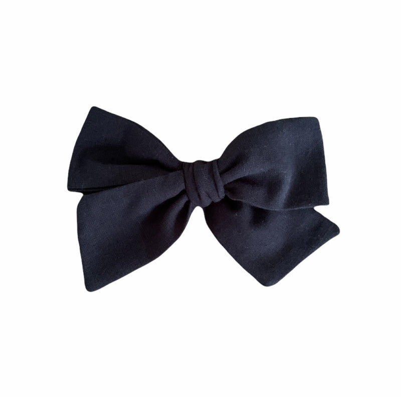 Lovely Navy Bow