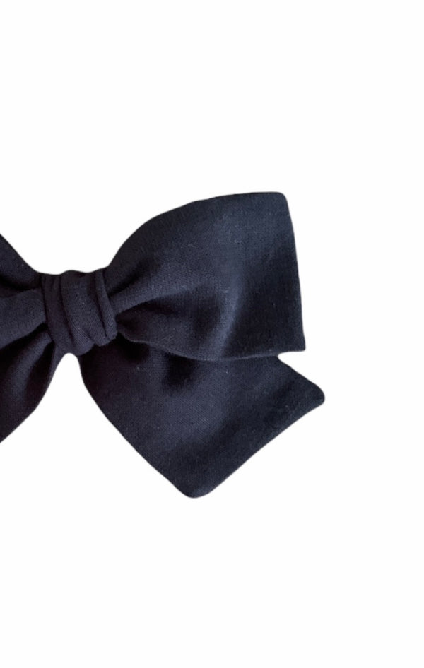 Lovely Navy Bow