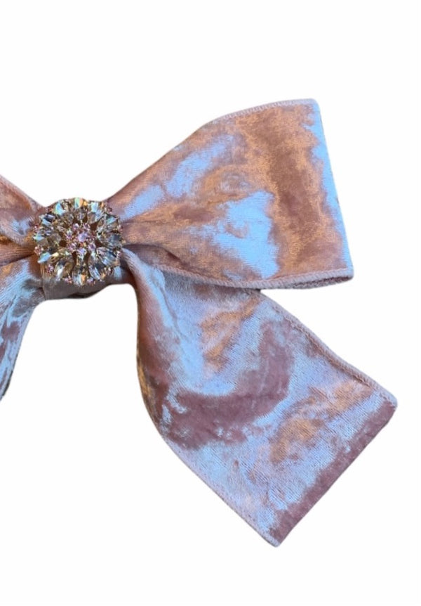 PRE-ORDER:  Iced Pink Large Bow
