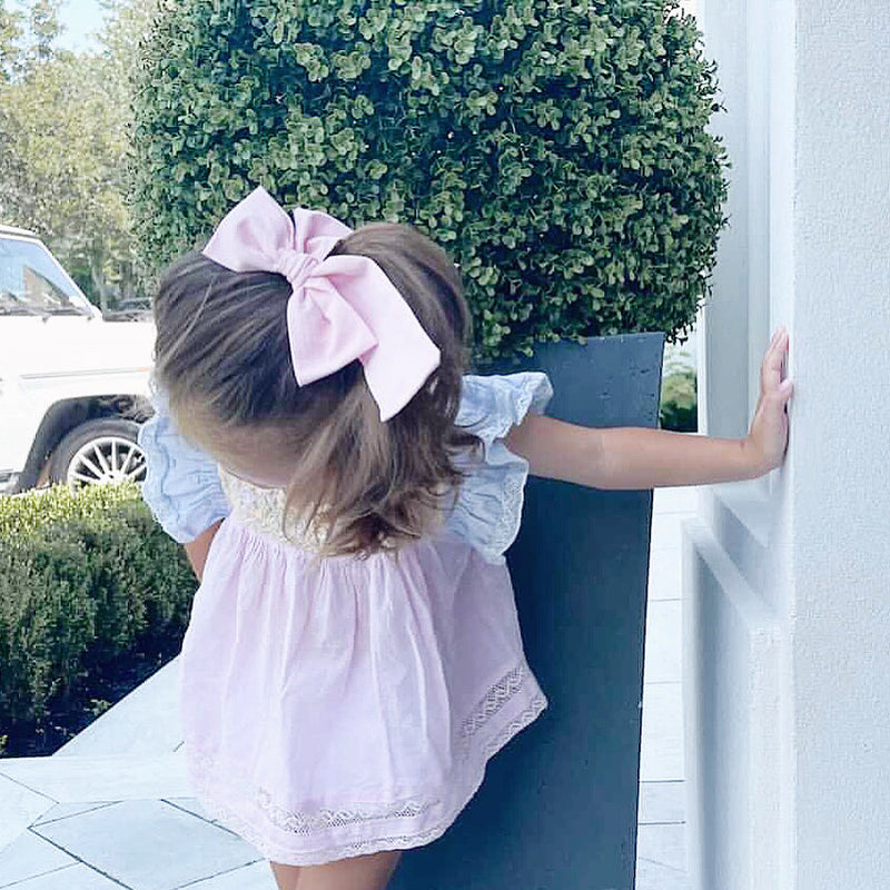 Cotton Pink Bow