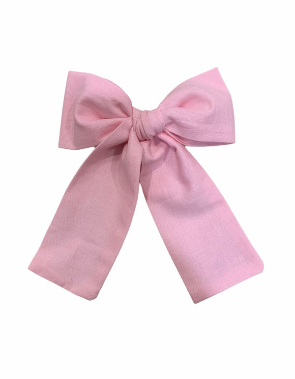 Cotton Pink Bow