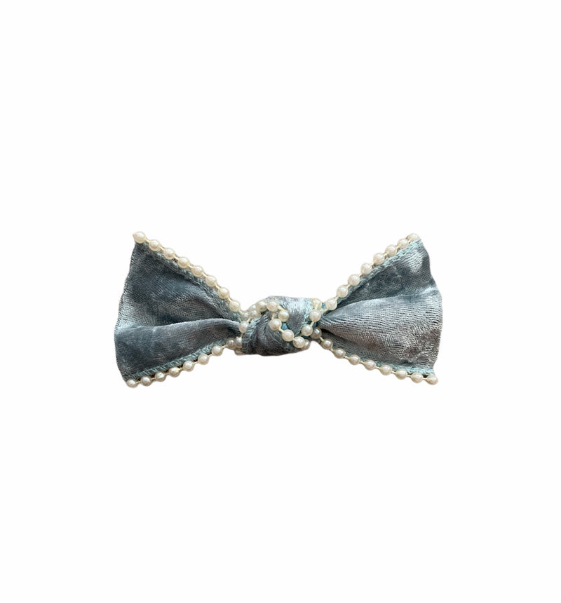 Pearl Blue Hair Bow(s)